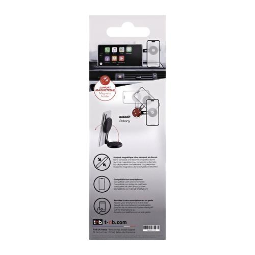 Support aimanté tableau et ordinateur de bord TNB - noir