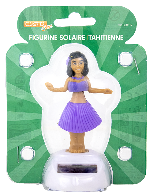 FIGURINE SOLAIRE TAHITIENNE CUSTOSUN