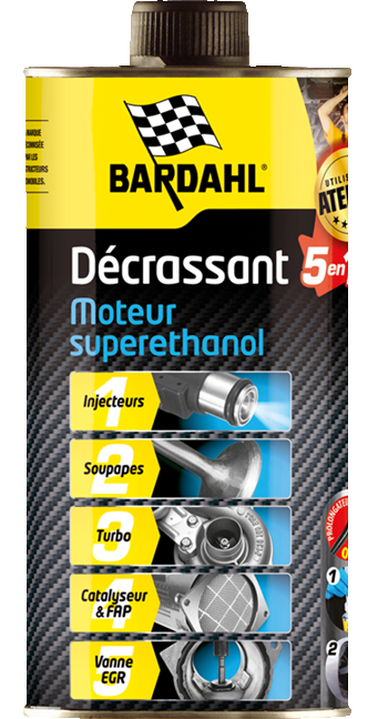 Decrassant moteur superethanol 5 en 1 1L