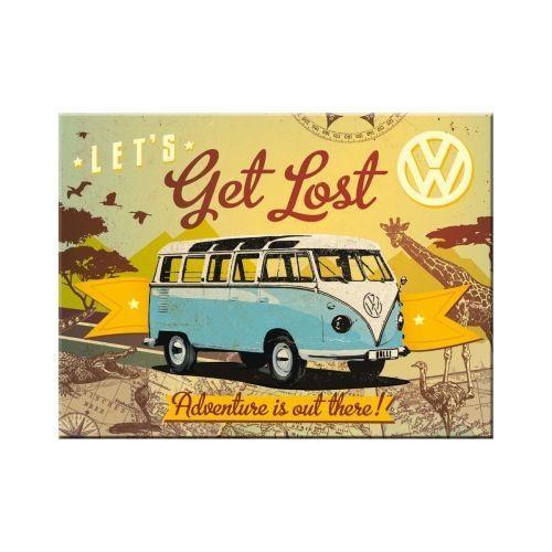 Magnet Vw NOSTALGIC ART Bulli / Lets Get Lost