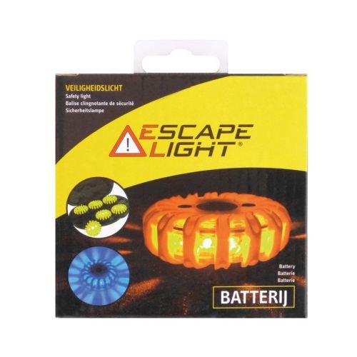 Balise clignotante de secours 16 led 360° magnétique orange CARPOINT