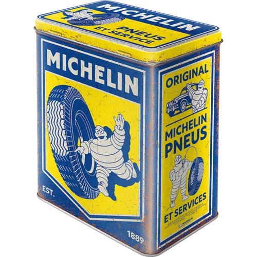 Tin Box L Michelin NOSTALGIC ART - Vintage