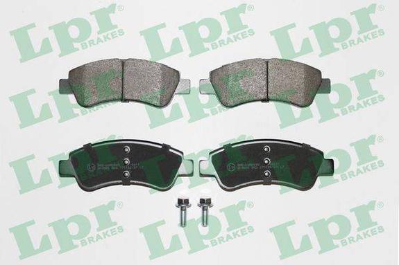 4 plaquettes de frein LPR 05P805 4 plaquettes de frein LPR 05P1455