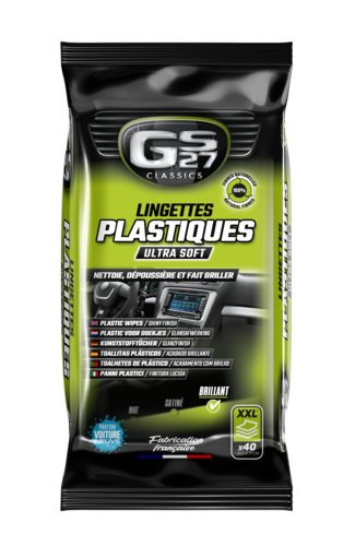 Lingettes plastiques finition GS27 X40 Lingettes plastiques finition GS27 X40