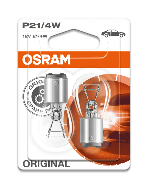 2 Ampoules OSRAM P21/4W Original 12V 2 Ampoules OSRAM P21/4W Original 12V
