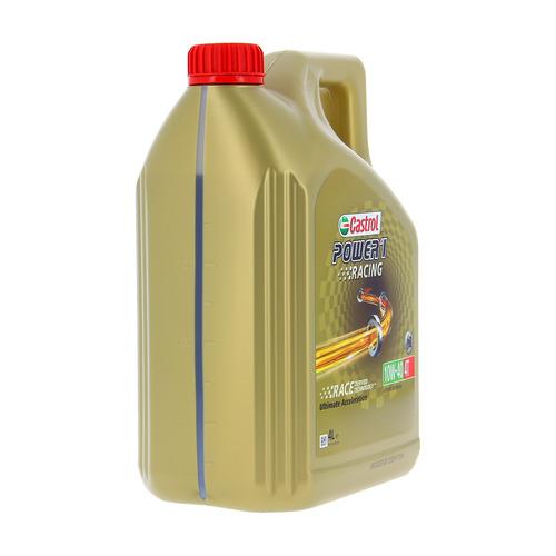 HUILE 2 roues CASTROL POWER 1 moto R 4T 10W-40 4L