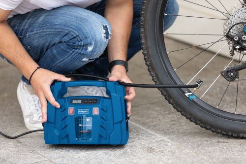 Compresseur gonfleur portatif SCHEPPACH 8 bars AC/DC - AIR FORCE 5