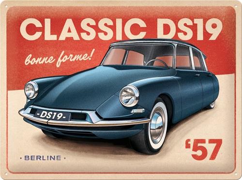 Tin Sign 30 X 40 Cm NOSTALGIC ART Ds - Classic Ds19 Berline