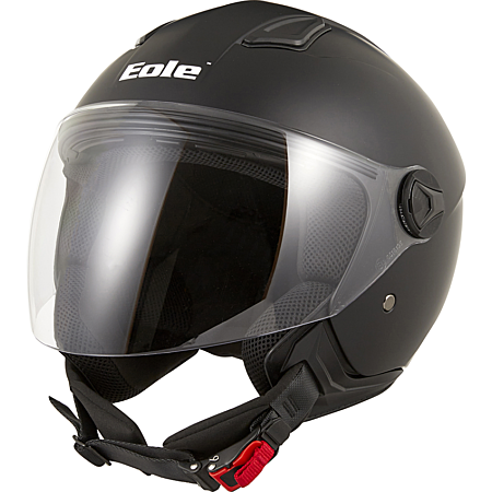 CASQUE 1/2 JET AIKO NOIR MAT XL EOLE