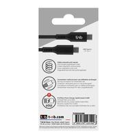 Câble USBC/USBC 1.5m gaine aimantée   TNB- NOIR