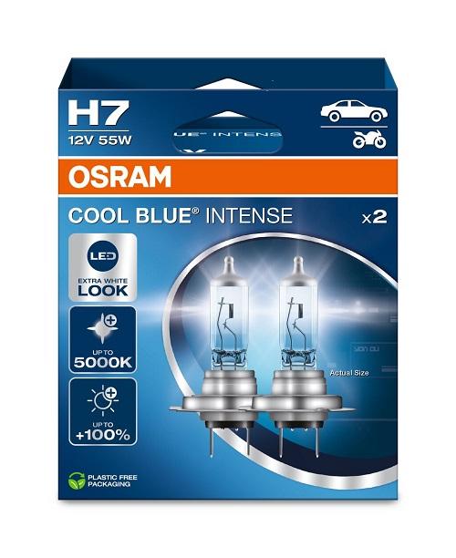 1 ampoule OSRAM COOL BLUE INTENSE NG H7 12V DB