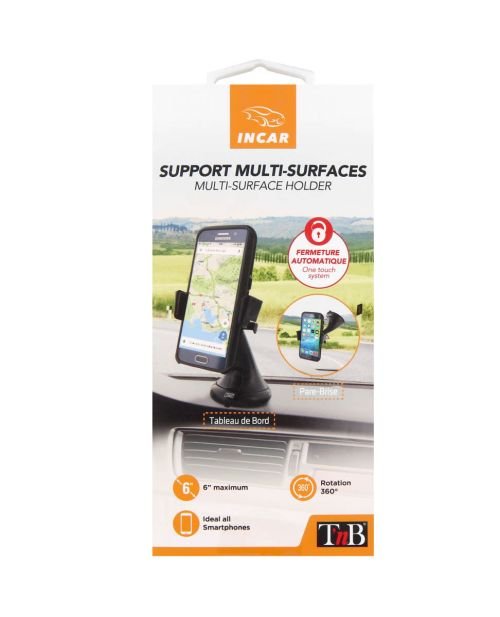 Support mâchoire ventouse TNB Noir UHOLD2