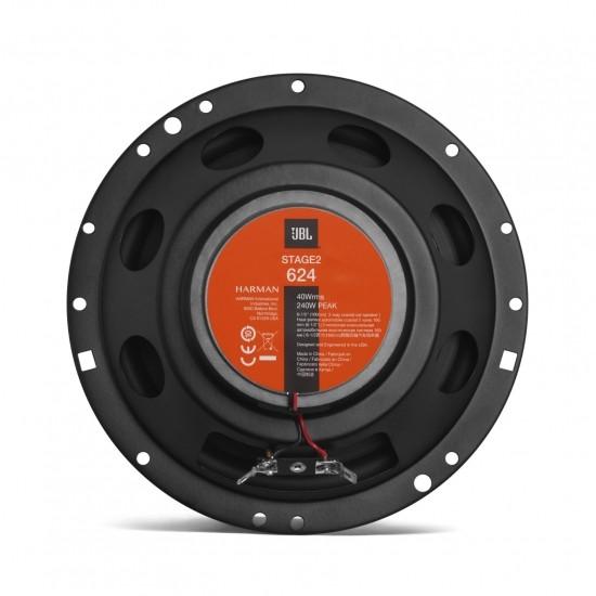 JBL Stage2 624 - Haut-parleurs - pour automobile - 40 Watt - 2 voies - coaxial - 6.5