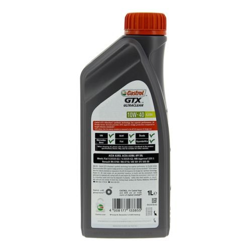 Huile moteur CASTROL Gtx Ultra 10W40 1L
