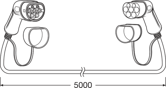 Cable VE Monop OSRAM 16A T2->T2