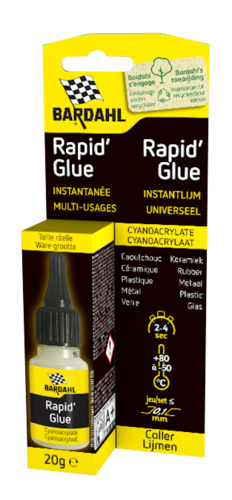 Rapide glue BARDAHL cyanoacrylate 20 g Rapide glue BARDAHL cyanoacrylate 20 g