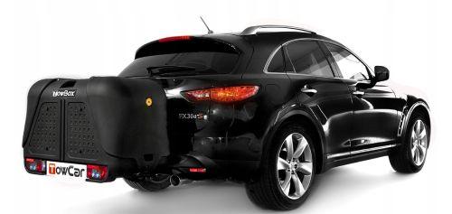 Coffre sur boule d'attelage TOWBOX V2 Urban noir