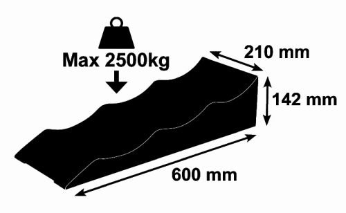 2 Cales pour camping car OPTIMA