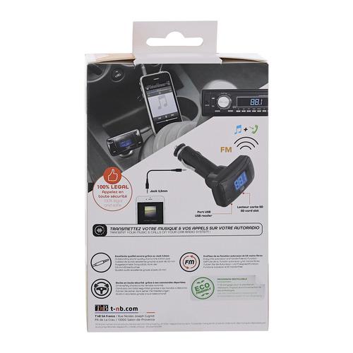  TRANSMETTEUR FM AVEC LECTEUR FMCT05B TNB NOIR