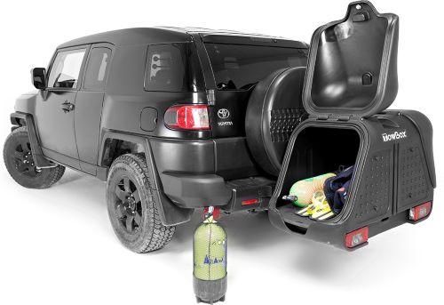 Coffre sur boule d'attelage TOWBOX V2 Urban noir