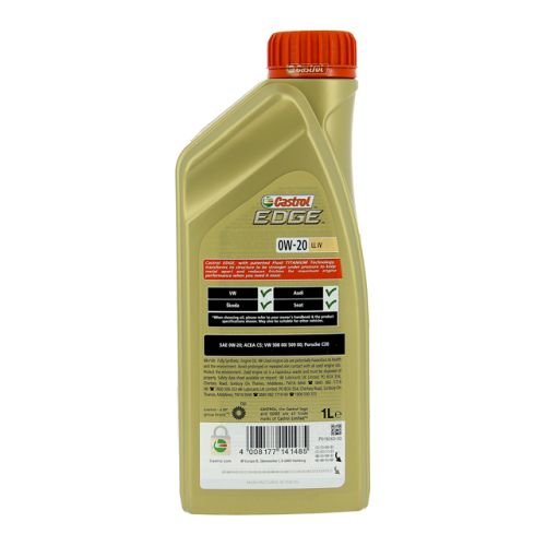 Huile moteur CASTROL Edge 0W20 Ll Iv 1L Roady