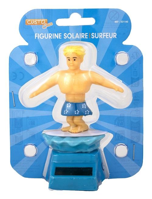 FIGURINE SOLAIRE SURFEUR CUSTOSUN