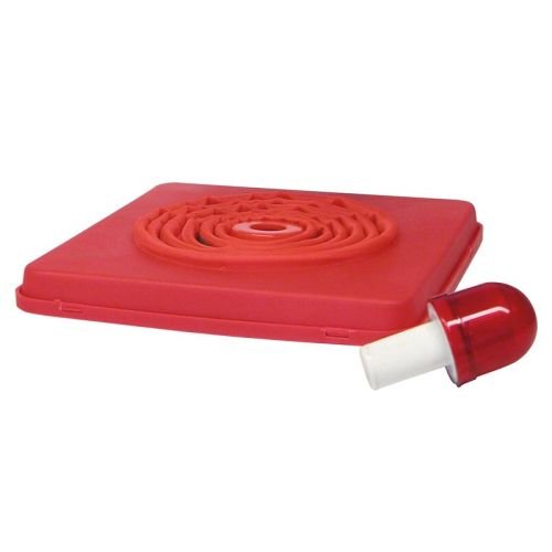 Cône de sécurité haute visibilité pliable avec led clignotante CARPOINT