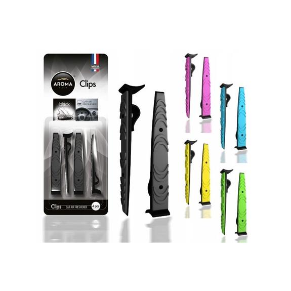 Désodorisants Clips Aroma Aqua à fixer