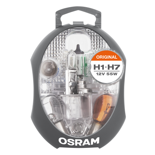 Coffret ampoules OSRAM H1/H7 12V