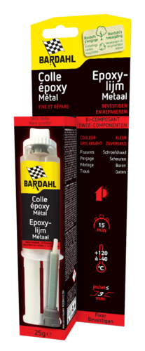 Colle époxy métal BARDAHL 25 g Colle époxy métal BARDAHL 25 g