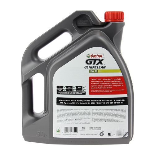 Huile moteur CASTROL Gtx Ultra 10W40 5L