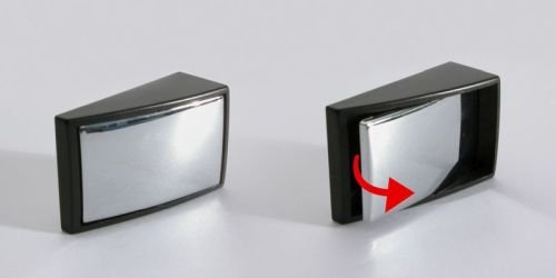 Rétroviseur D'Angle Mort Rond - Diamètre 5 Cm - Autocollant Pour Rétroviseur Extérieur Voiture