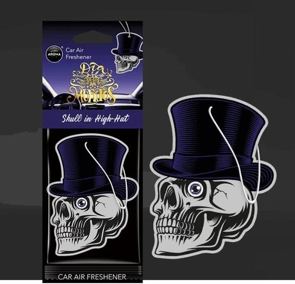 Désodorisant AROMA skull in a high hat 692010
