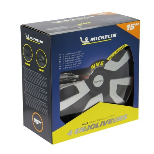 4 enjoliveurs MICHELIN NVS utilitaires 15''