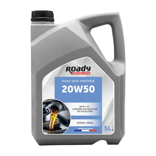 Huile moteur ROADY 20W50 5L