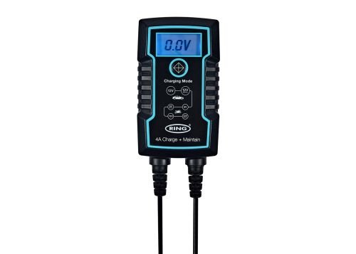 Chargeur de batterie intelligent et maintien de charge RING 12V, 4A RESC804FR