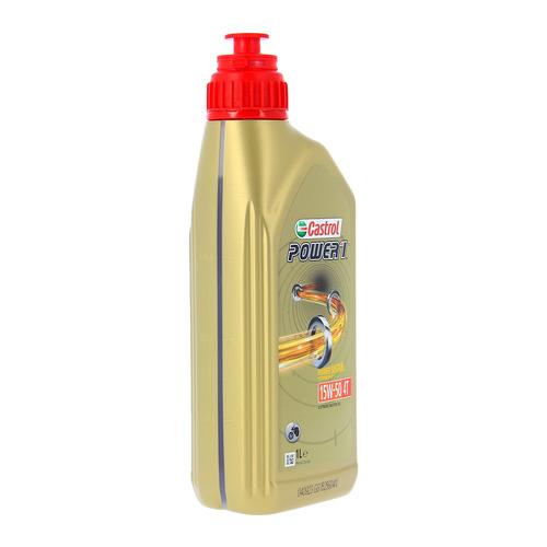 HUILE 2 roues CASTROL POWER 1 moto 4T 15W-50 1L