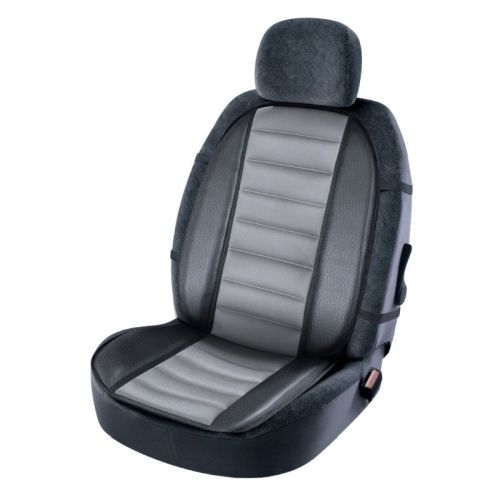 Housse De Siège Auto Dryrobe - Imperméable Et Chaude - Tissu Recyclé - Ajustable Universel - Couleur Gris/noir