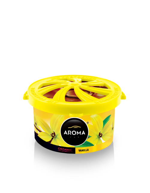 Désodorisant AROMA CAR organic vanilla 40g