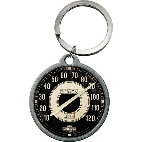 Key Chain Round NOSTALGIC ART Harley-Davidson - Tacho