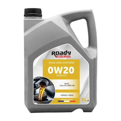 Huile moteur ROADY 0W20 VOLVO VCC  1L
