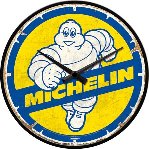 Wall Clock Michelin NOSTALGIC ART NOSTALGIC ART Bibendum 80S