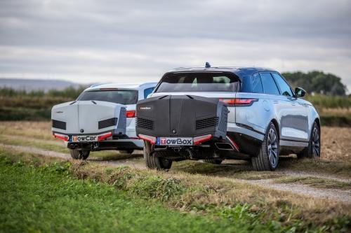 Coffre d'attelage 400 litres TOWBOX V3 Noir