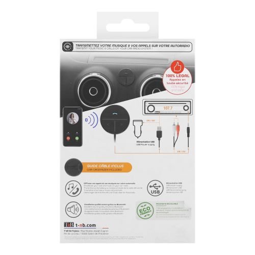 Recepteur bluetooth voiture TNB