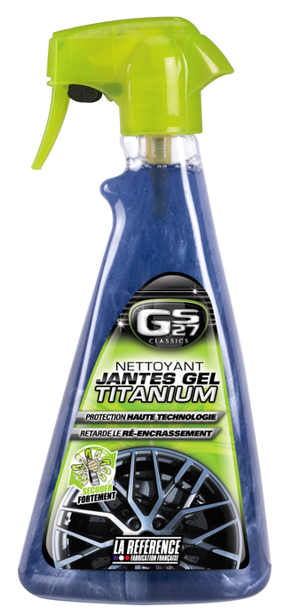 Nettoyant jantes GS27 gel titanium 500 ml - Roady