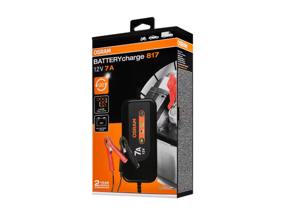Chargeur de batterie auto 7A OEBCS813 OSRAM