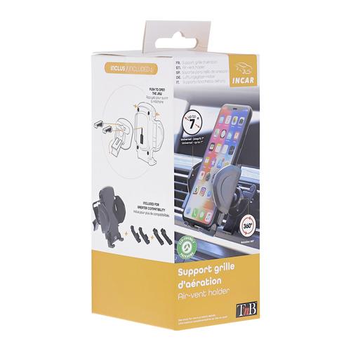 SUPPORT GRILLE AERATION IP IPHAIRV1 TNB NOIR