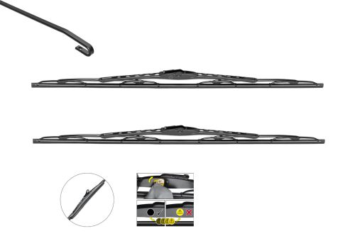 2 Balais d'essuie-glace VALEO VM209