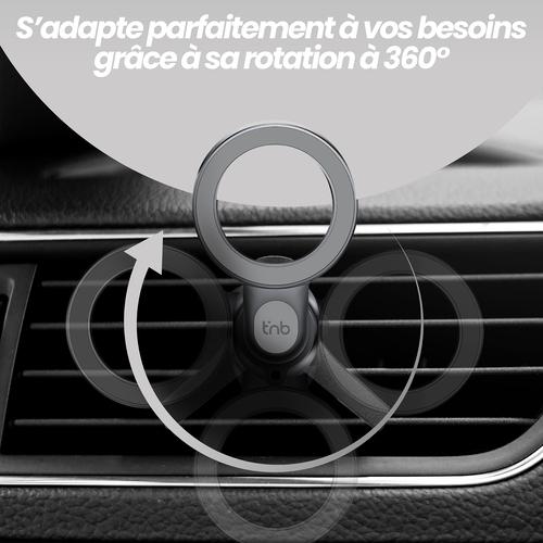 Support magnétique ultra compact TNB grille d'aération  