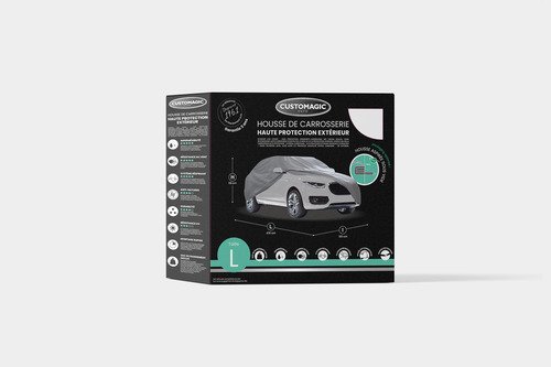 Housse carrosserie CUSTOMAGIC haute protection Taille L